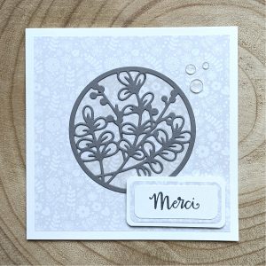 Carte de remerciement "Ombre"