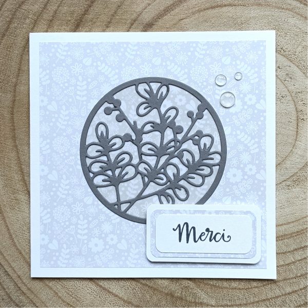 Carte de remerciement "Ombre"
