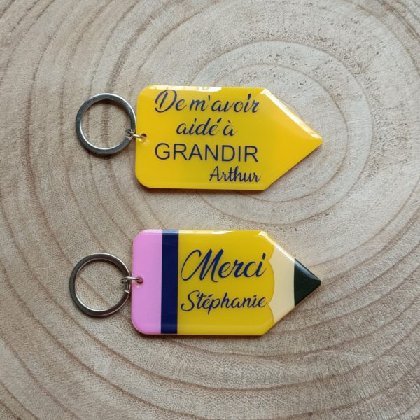 Porte-clés Crayon