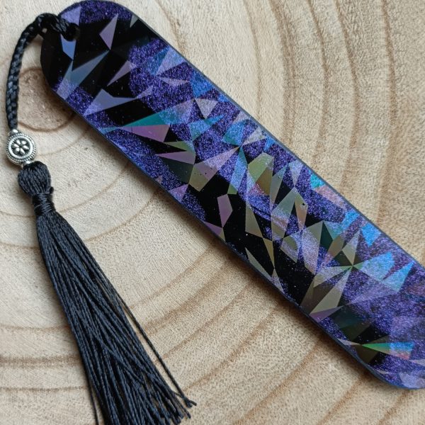Marque-page "Violet marbré" – Image 4